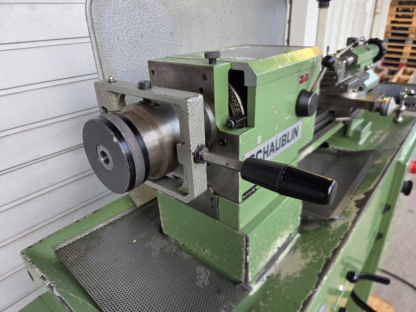 Schaublin 102 N80 Präzisions Drehmaschine mit Zubehör