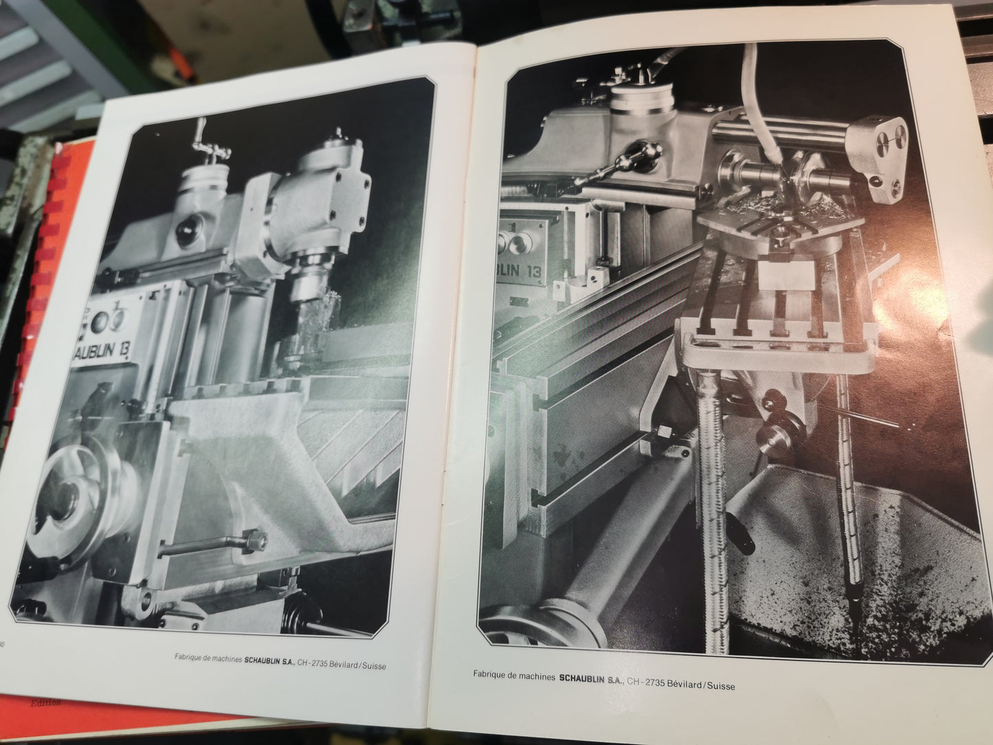 Schaublin 13 Präzisions Fräsmaschine mit Zubehör