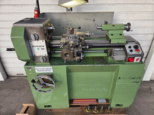 Schaublin 125B Hochpräzisions Drehmaschine