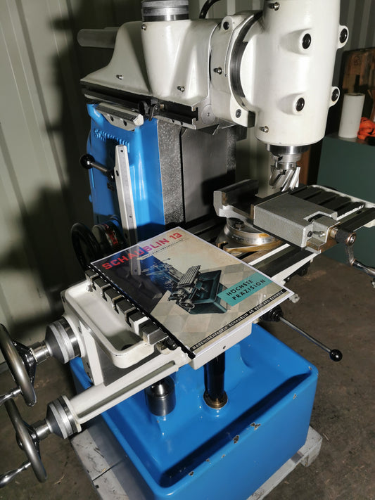 Schaublin 13 Präzisions Fräsmaschine KOMPLETT REVIDIERT