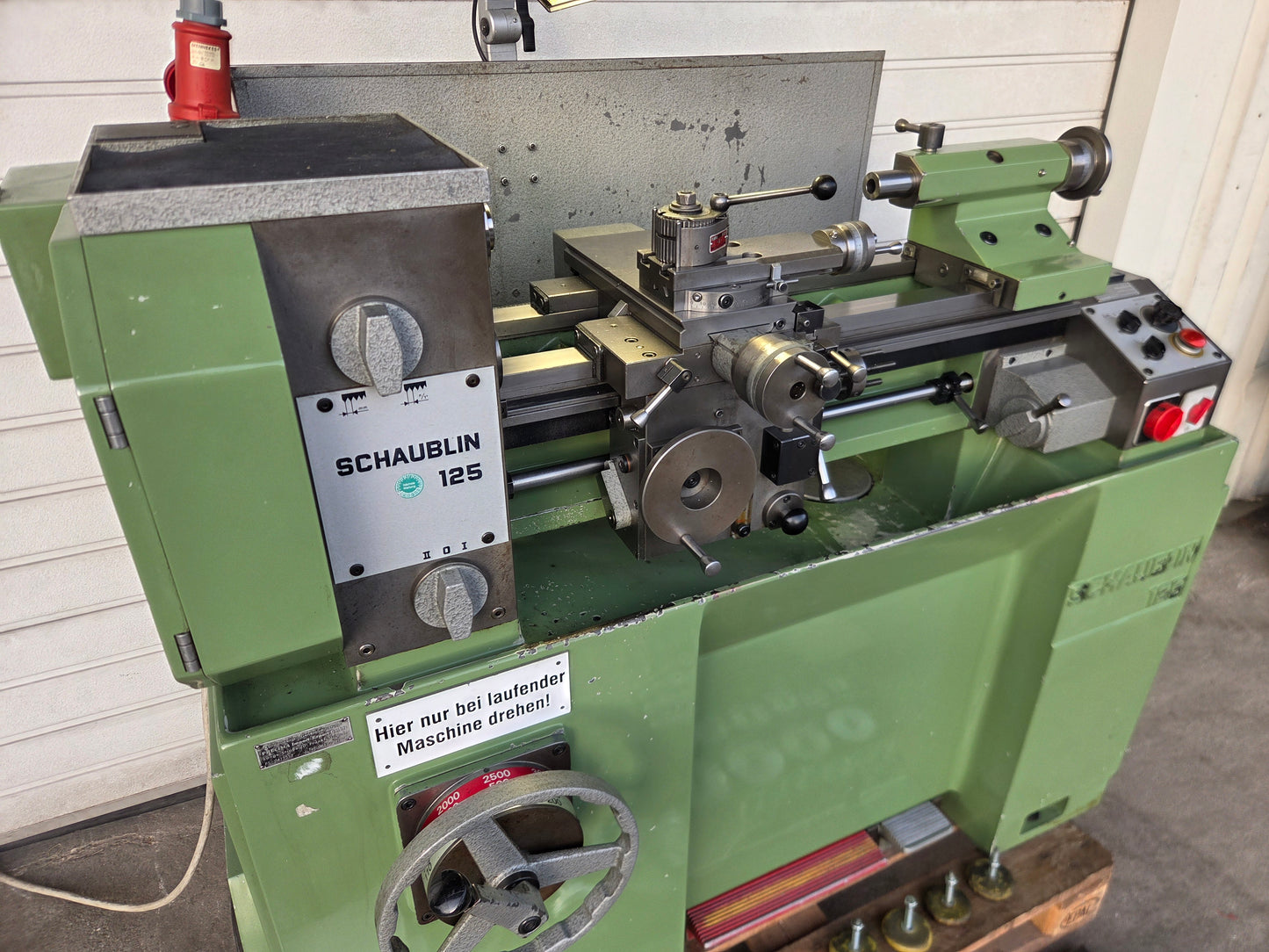 Schaublin 125B Hochpräzisions Drehmaschine