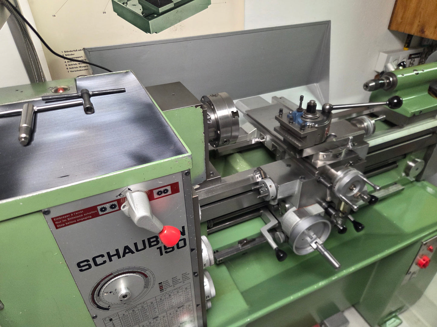 Schaublin 150 Hochpräzisionsdrehmaschine