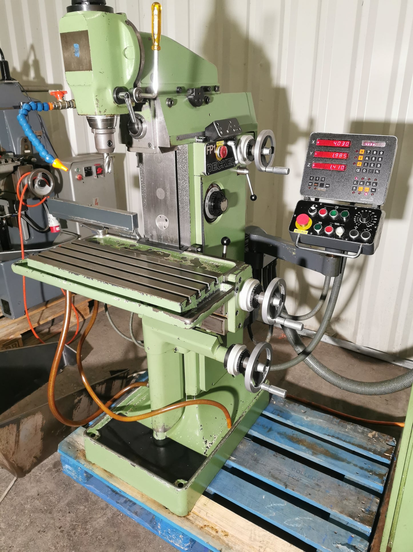Deckel FP1 Aktiv Fräsmaschine mit viel Zubehör