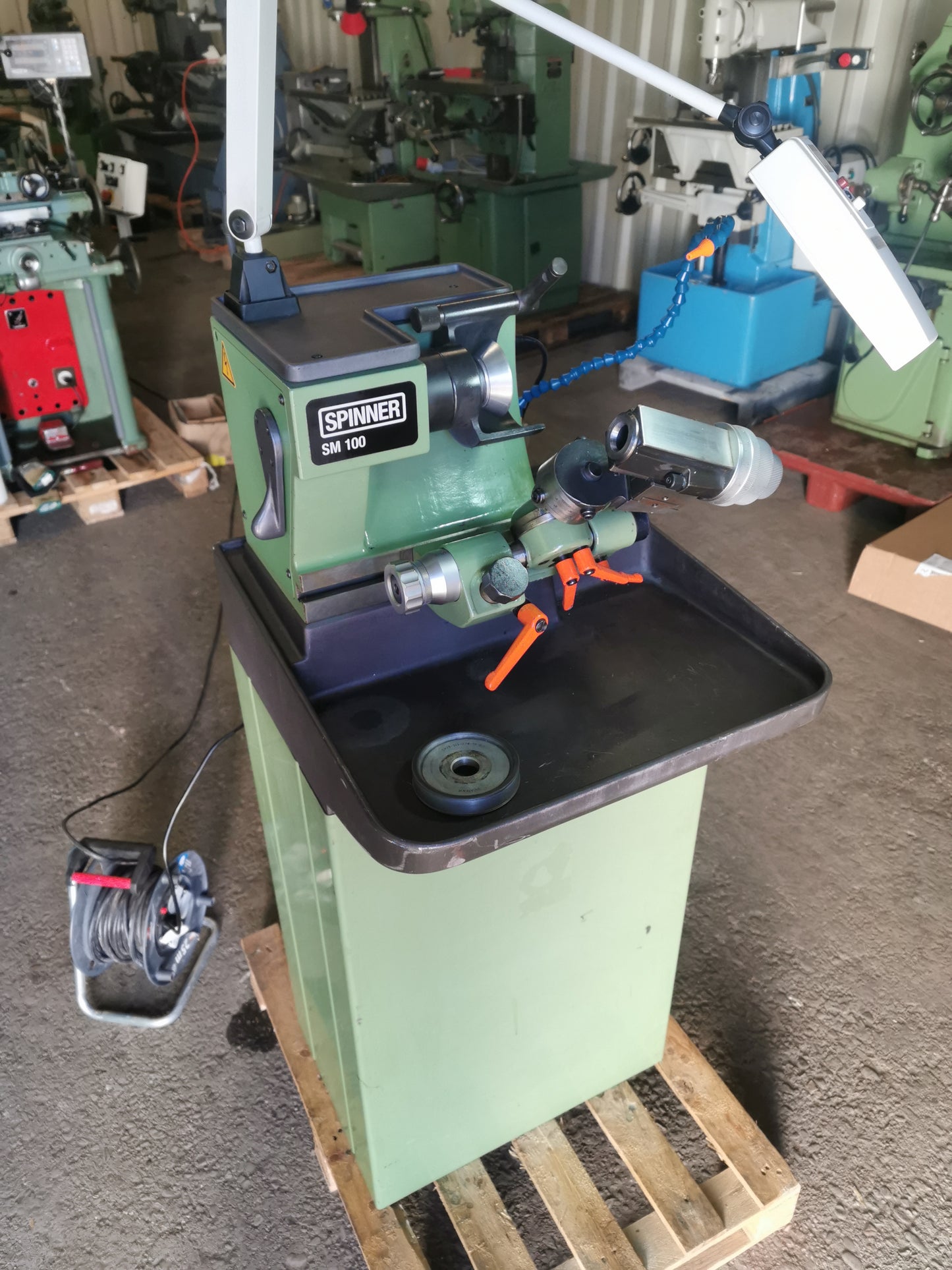 Spinner SM100 Stichelschleifmaschine Neuwertig