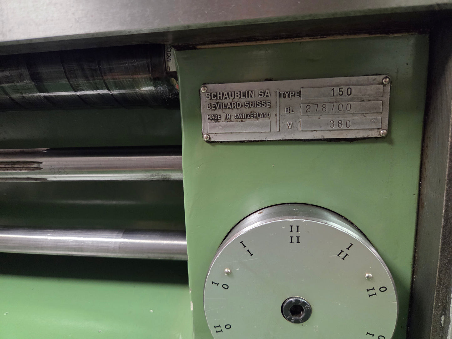 Schaublin 150 Hochpräzisionsdrehmaschine