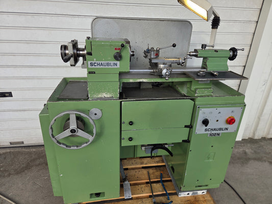 Schaublin 102 N80 Präzisions Drehmaschine mit Zubehör