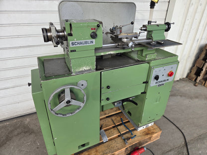 Schaublin 102 N80 Präzisions Drehmaschine mit Zubehör