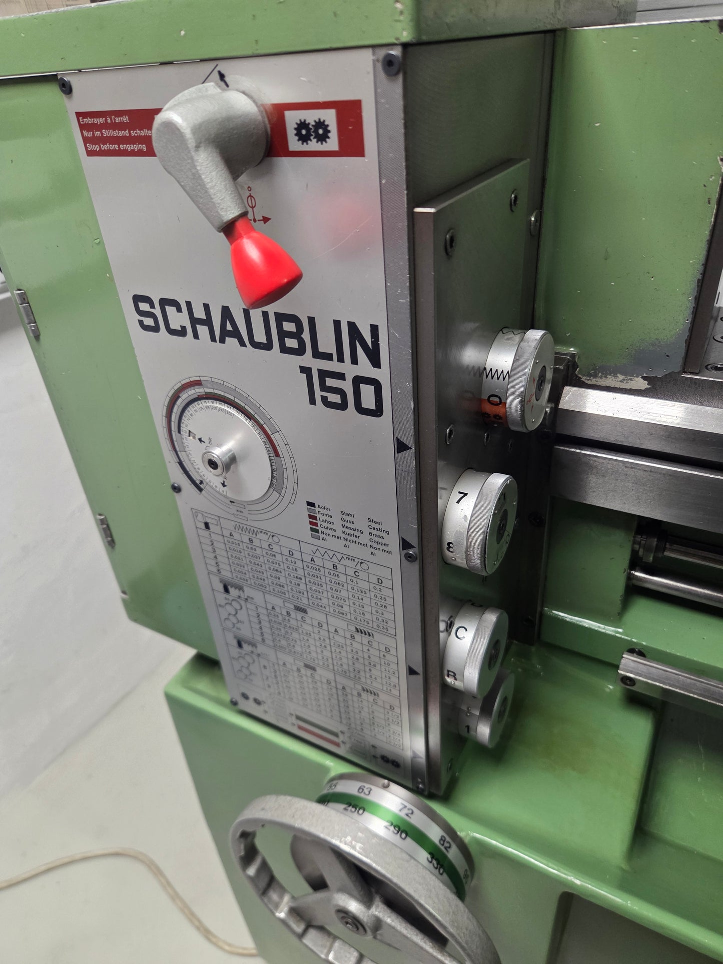 Schaublin 150 Hochpräzisionsdrehmaschine