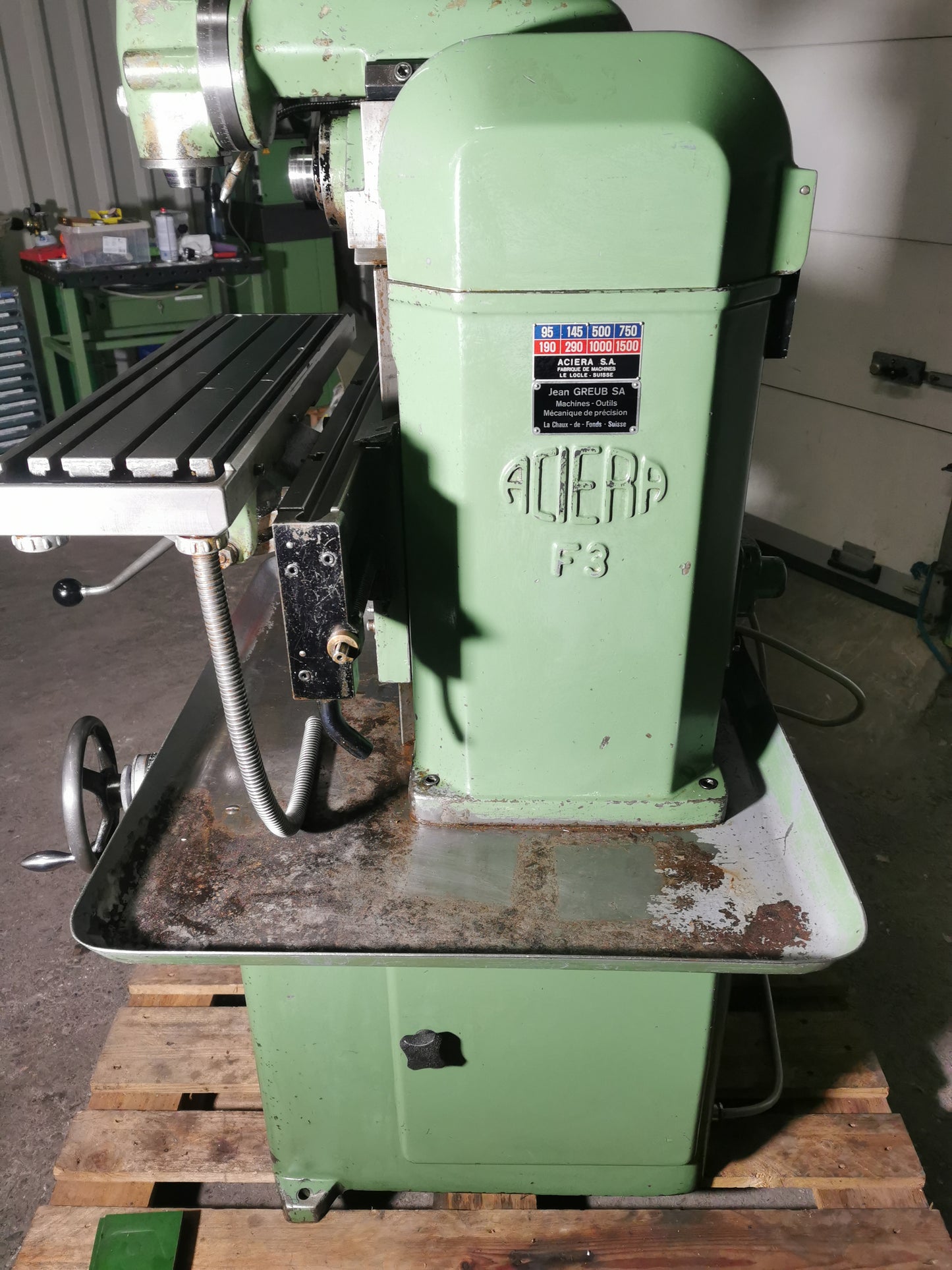 Aciera F3 Universal Fräsmaschine