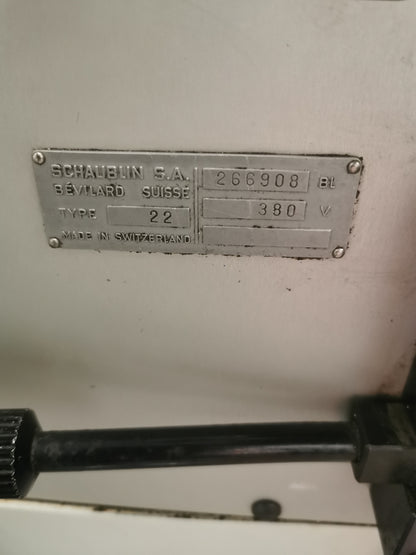 Schaublin 22 Präzisions Universal Fräsmaschine
