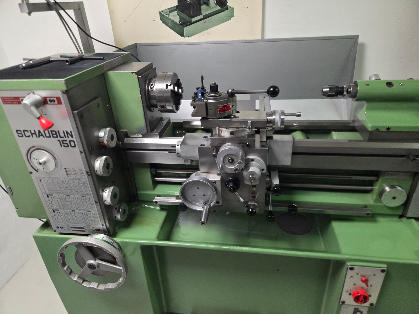 Schaublin 150 Hochpräzisionsdrehmaschine