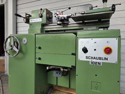 Schaublin 102 N80 Präzisions Drehmaschine mit Zubehör
