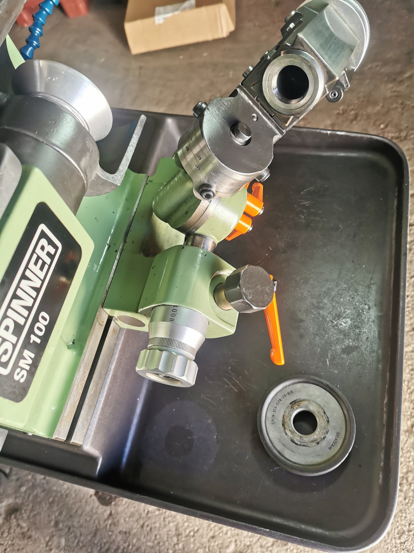 Spinner SM100 Stichelschleifmaschine Neuwertig