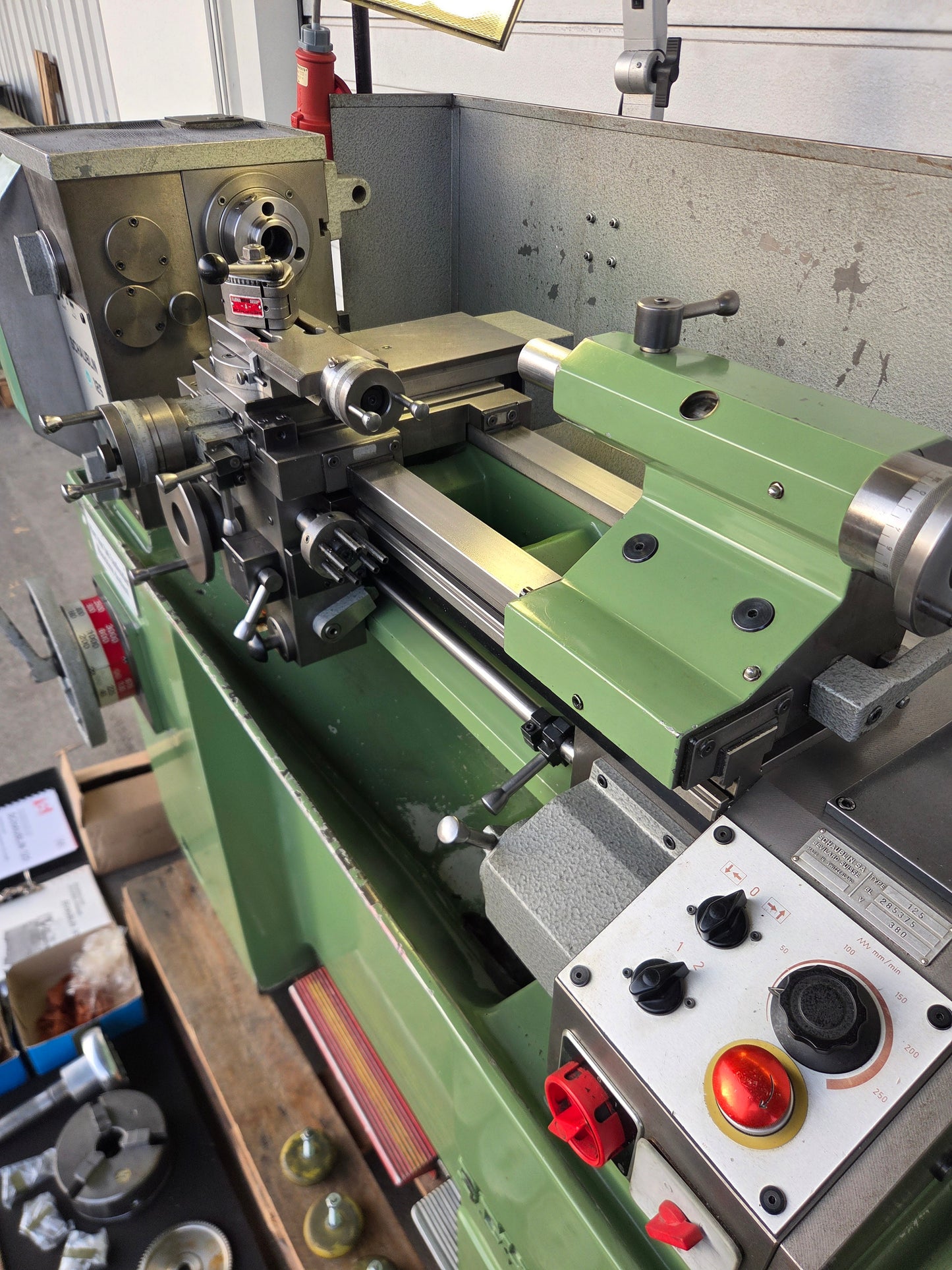 Schaublin 125B Hochpräzisions Drehmaschine