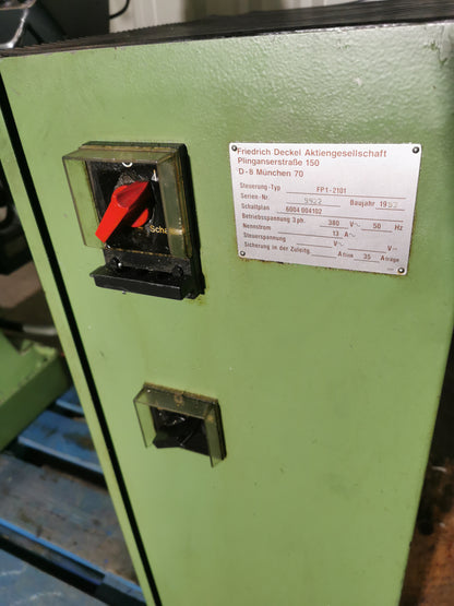 Deckel FP1 Aktiv Fräsmaschine mit viel Zubehör