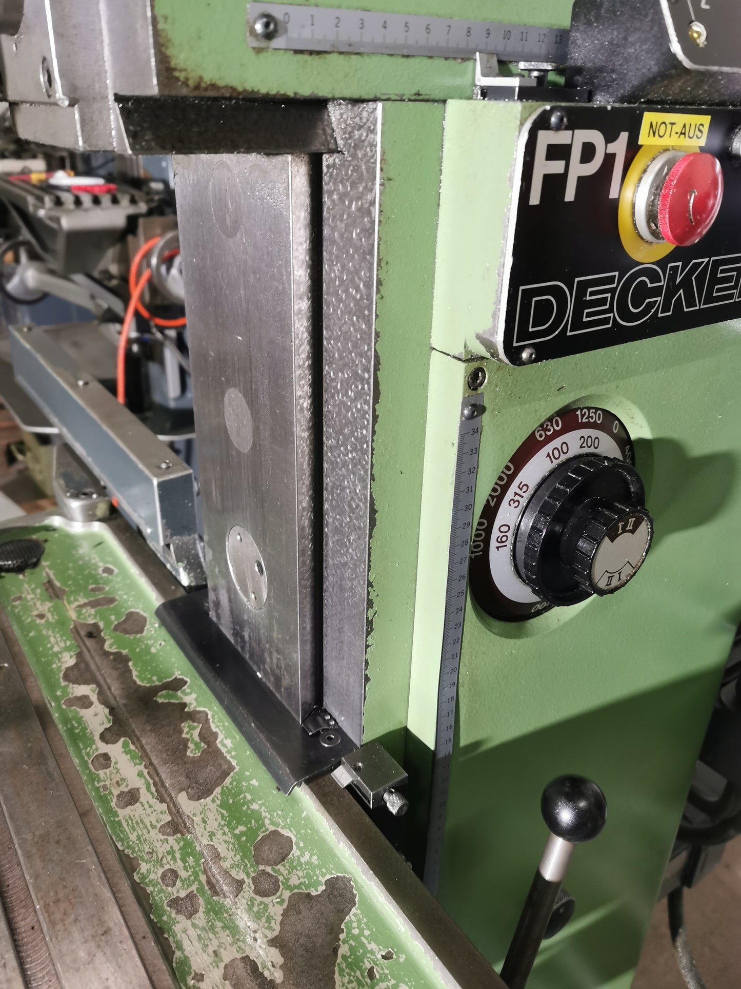 Deckel FP1 Aktiv Fräsmaschine mit viel Zubehör