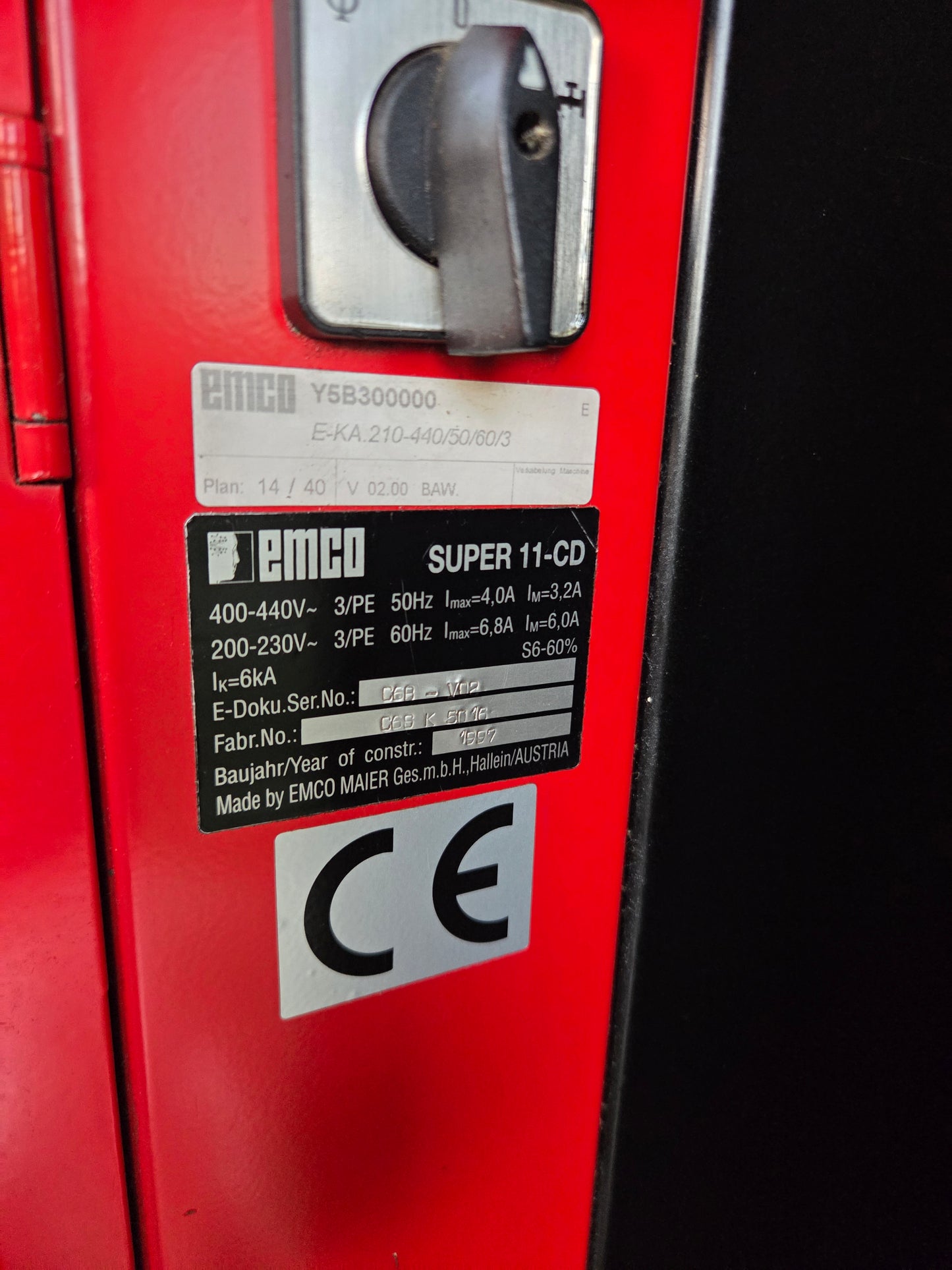 Emco Super 11CD Drehmaschine