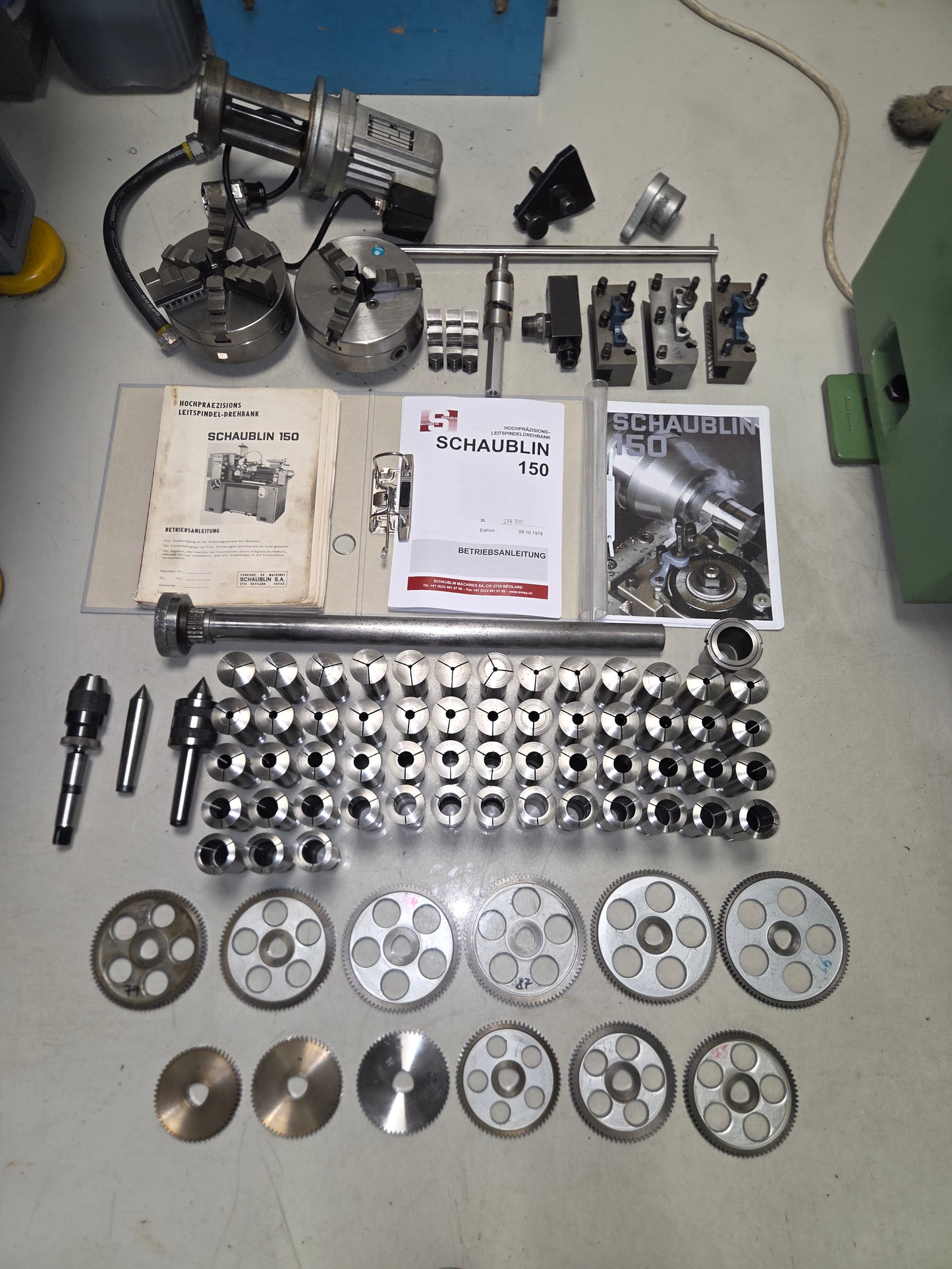 Schaublin 150 Hochpräzisionsdrehmaschine