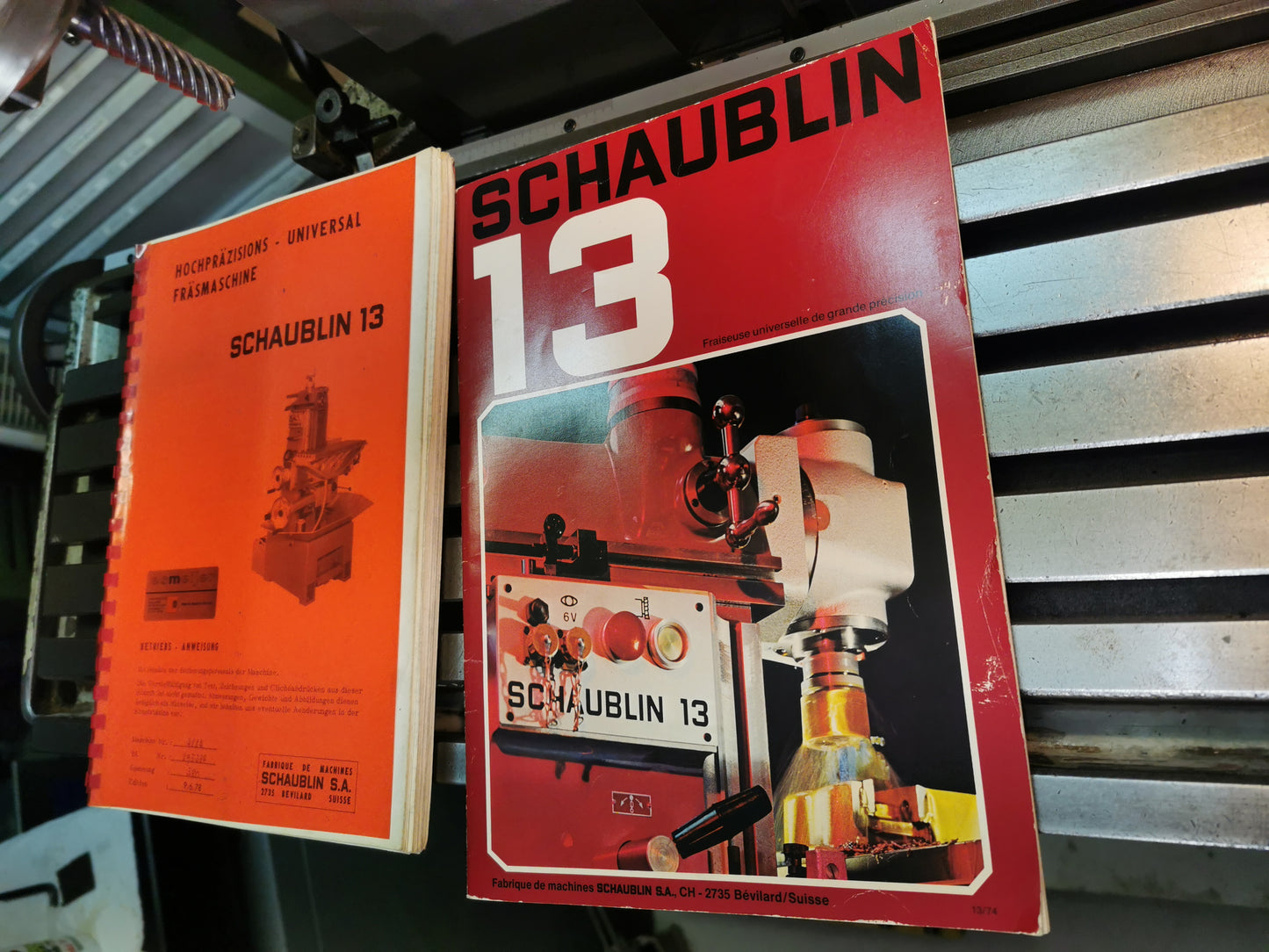 Schaublin 13 Präzisions Fräsmaschine mit Zubehör