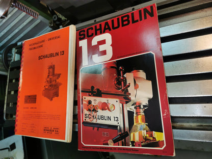 Schaublin 13 Präzisions Fräsmaschine mit Zubehör