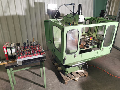 Deckel FP4MK Werkzeug Fräsmaschine mit viel Zubehör