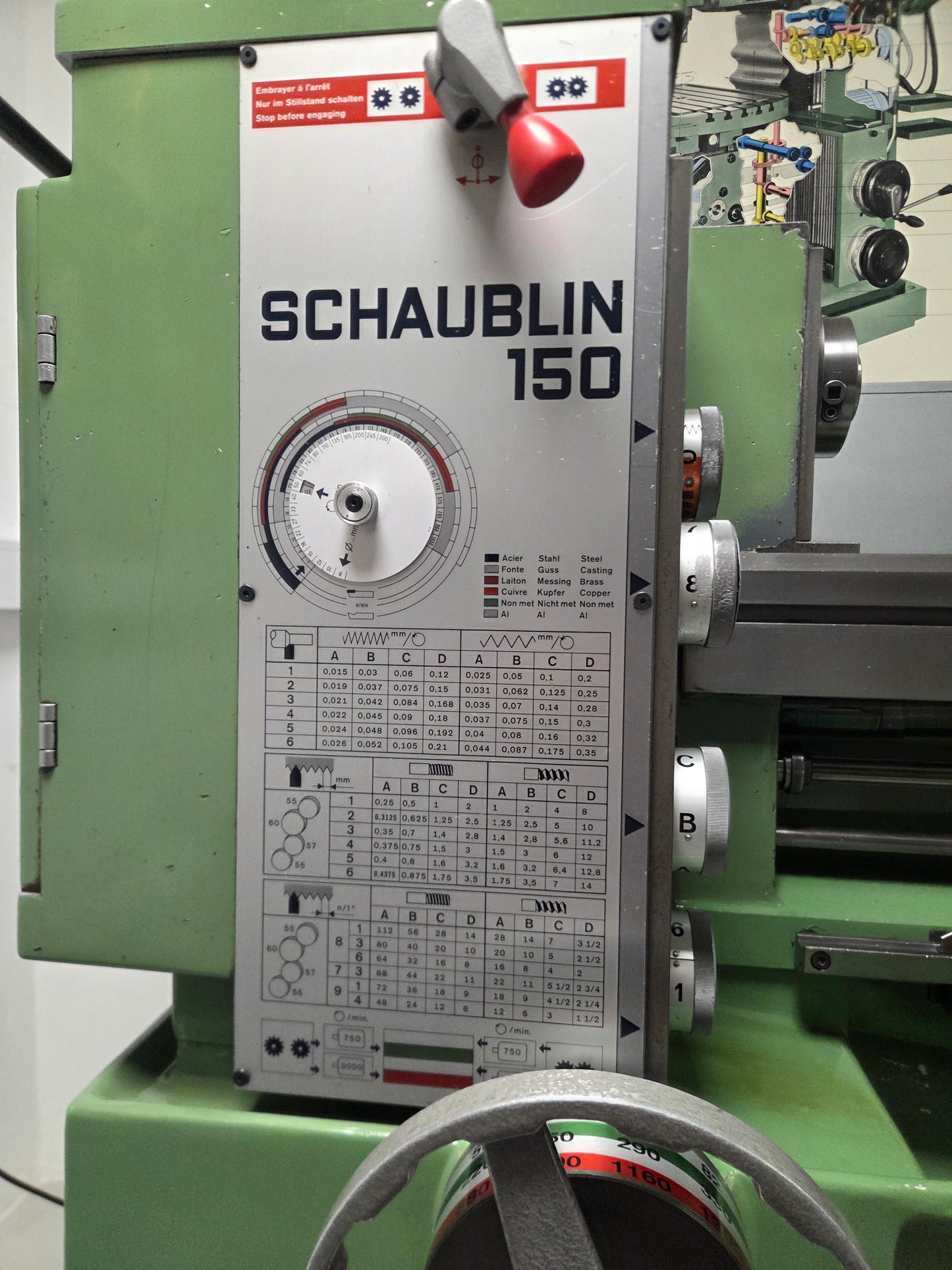 Schaublin 150 Hochpräzisionsdrehmaschine