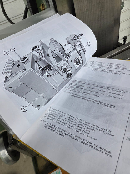 Aciera F4 Präzisions Universal Fräsmaschine