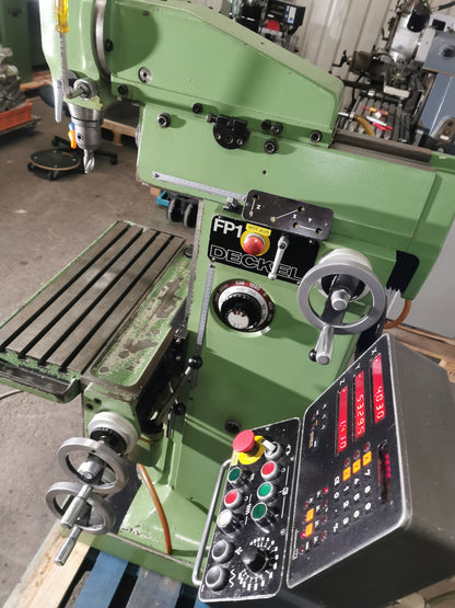 Deckel FP1 Aktiv Fräsmaschine mit viel Zubehör