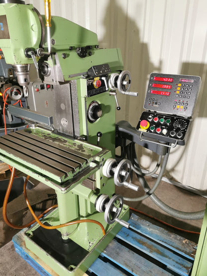Deckel FP1 Aktiv Fräsmaschine mit viel Zubehör