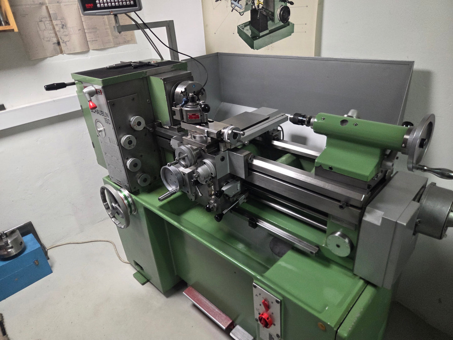 Schaublin 150 Hochpräzisionsdrehmaschine