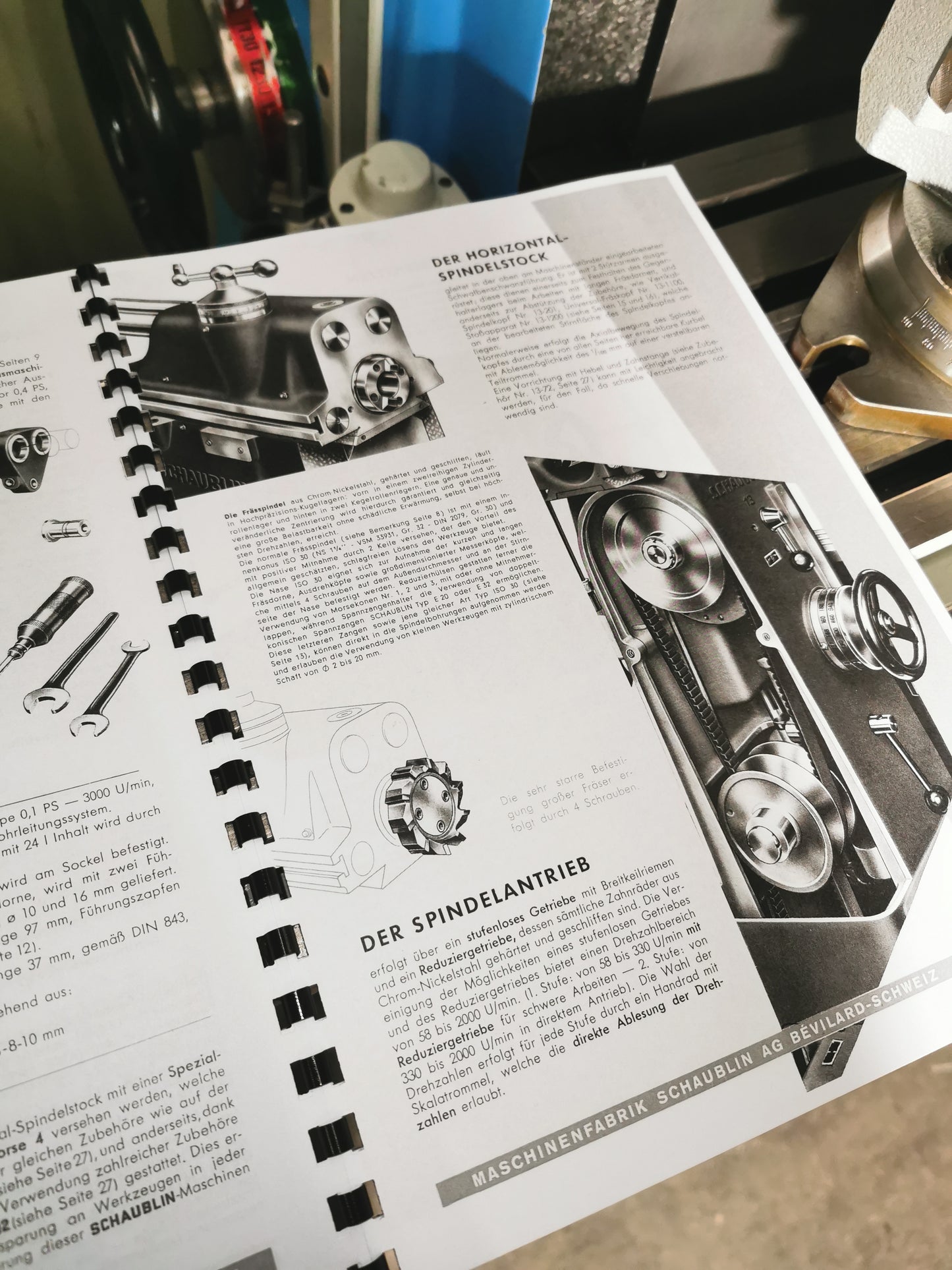 Schaublin 13 Präzisions Fräsmaschine KOMPLETT REVIDIERT