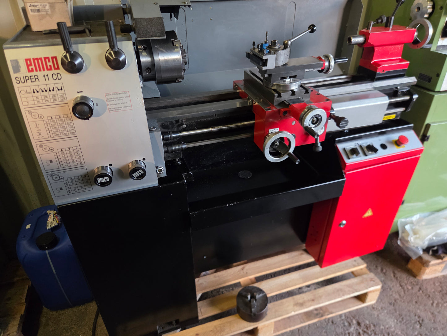 Emco Super 11CD Drehmaschine