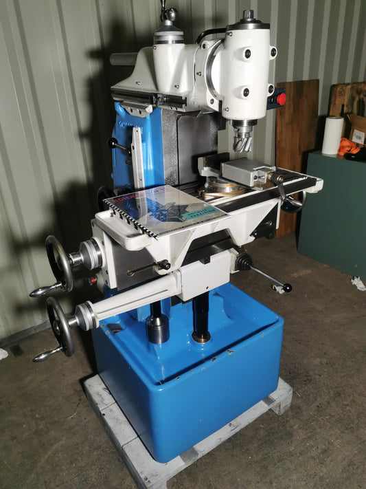 Schaublin 13 Präzisions Fräsmaschine KOMPLETT REVIDIERT