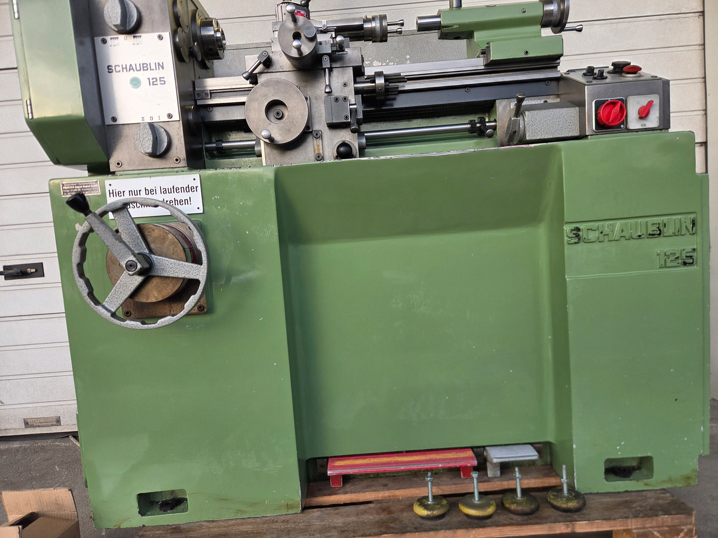 Schaublin 125B Hochpräzisions Drehmaschine