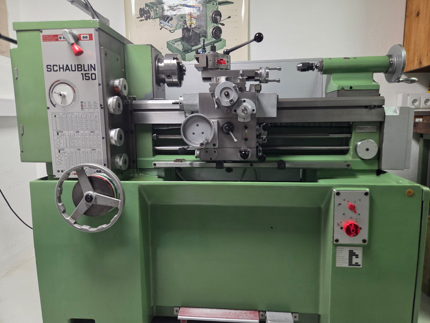 Schaublin 150 Hochpräzisionsdrehmaschine