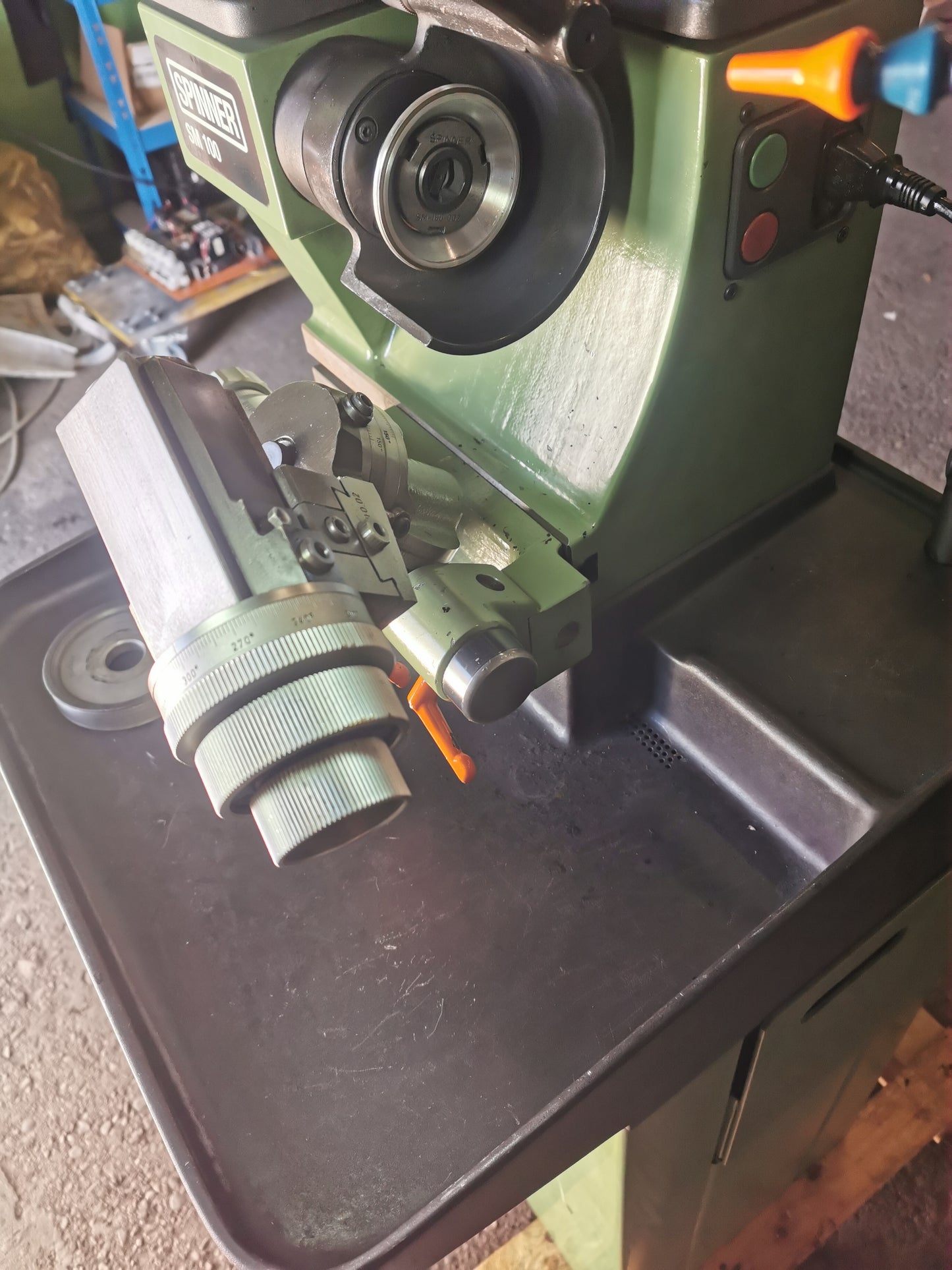 Spinner SM100 Stichelschleifmaschine Neuwertig