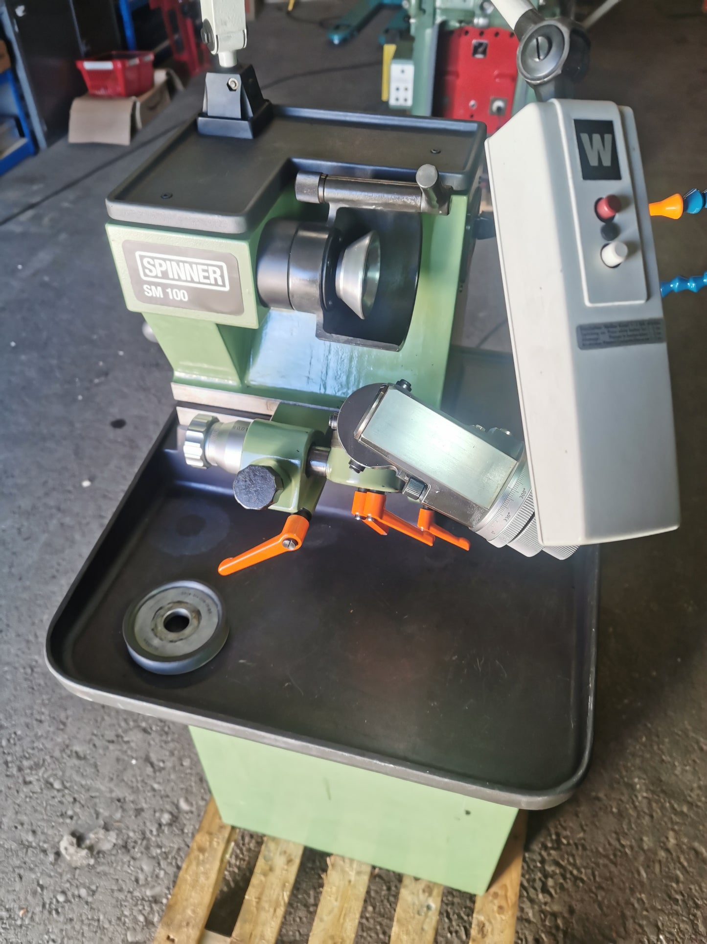 Spinner SM100 Stichelschleifmaschine Neuwertig